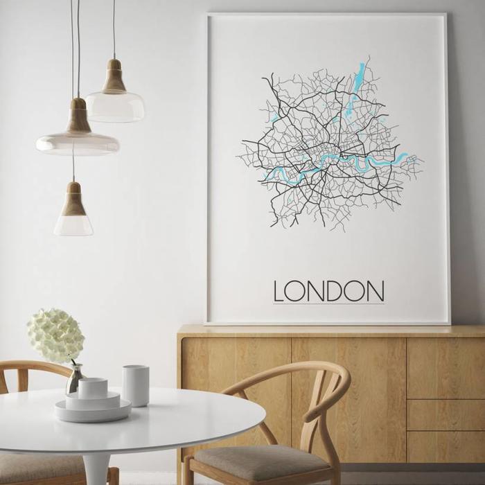 Stadtplan-Poster  