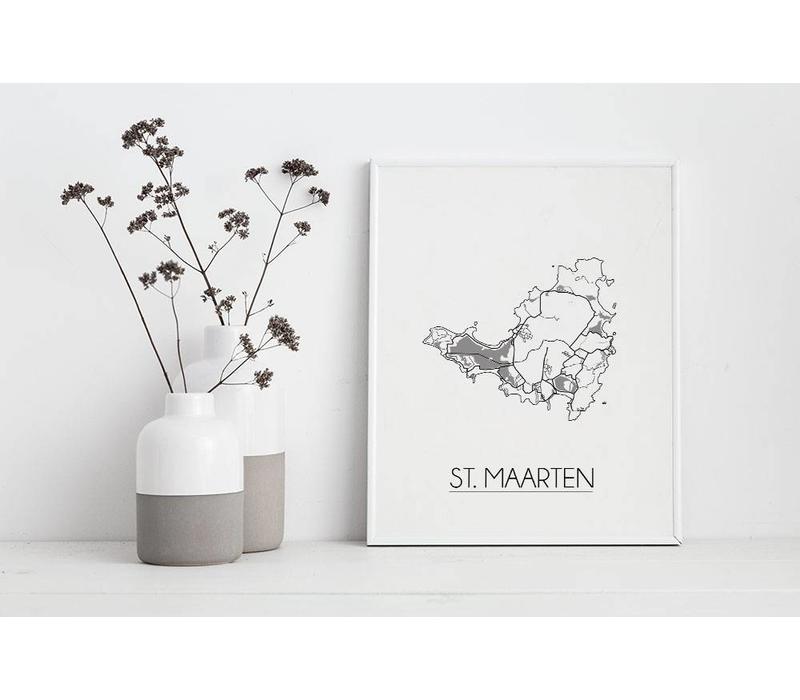 St. Maarten Stadtplan
