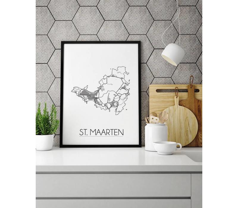 St. Maarten Stadtplan