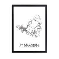 St. Maarten Stadtplan