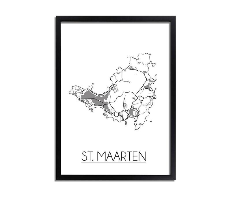 St. Maarten Stadtplan