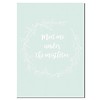 DesignClaud Meet me under the mistletoe - Kerst poster - Interieur poster - Wanddecoratie - Tekst poster - Mint