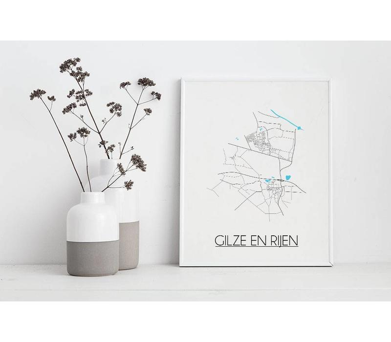 Gilze en Rijen Stadtplan