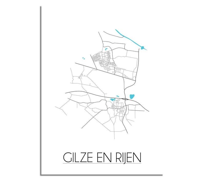 Gilze en Rijen Stadtplan