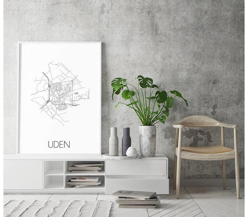 Uden Plattegrond poster