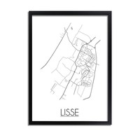 Lisse Plattegrond poster