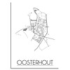 Oosterhout Plattegrond poster