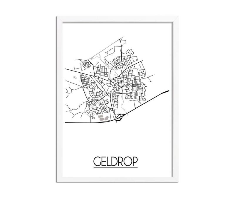 Geldrop Plattegrond poster