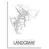 DesignClaud Landgraaf Stadtplan-poster