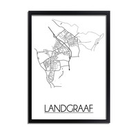 Landgraaf Stadtplan-poster