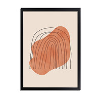 Regenbogen-Linien Poster