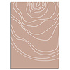 DesignClaud Linien - Grafikposter