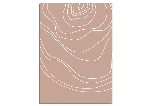 DesignClaud Linien - Grafikposter