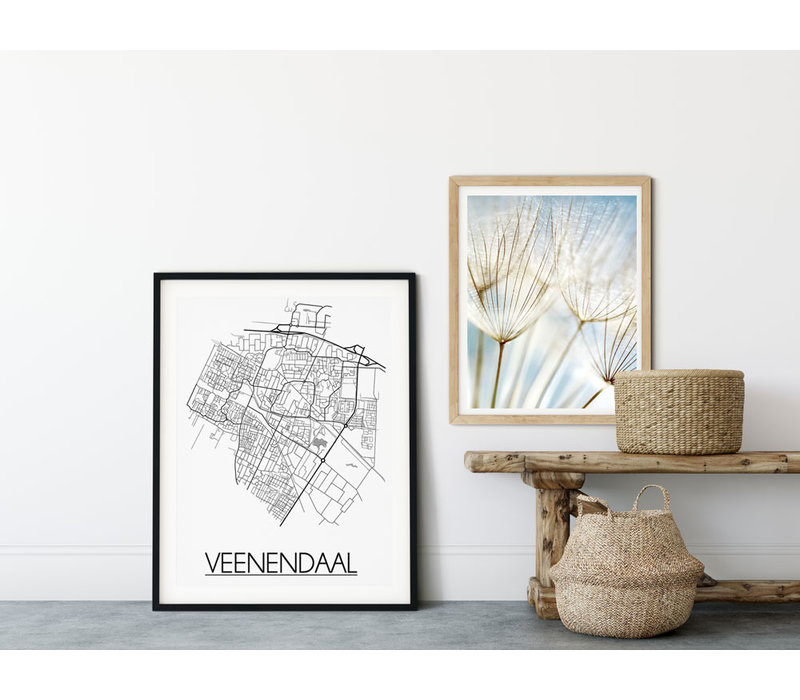 Veenendaal Stadtplan-poster