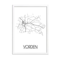 Vorden Stadtplan-poster