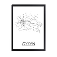 Vorden Stadtplan-poster