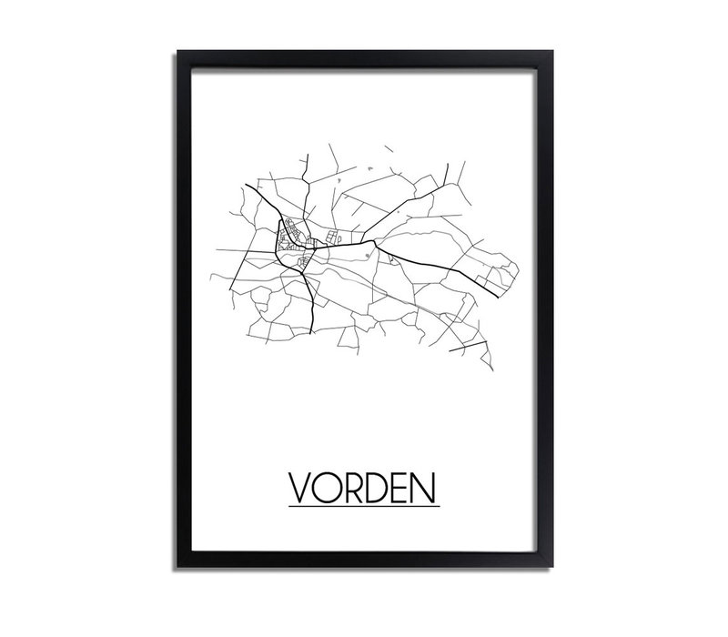 Vorden Stadtplan-poster
