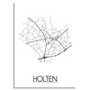 Holten Plattegrond poster