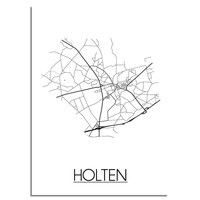 Holten Stadtplan-poster