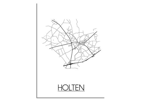 DesignClaud Holten Stadtplan-poster