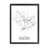 Holten Stadtplan-poster