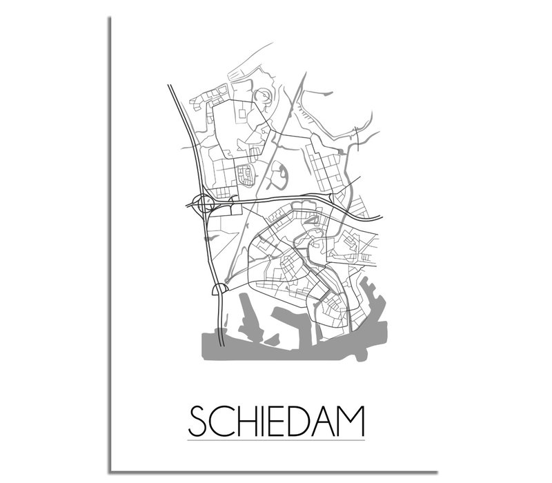 Schiedam Stadtplan