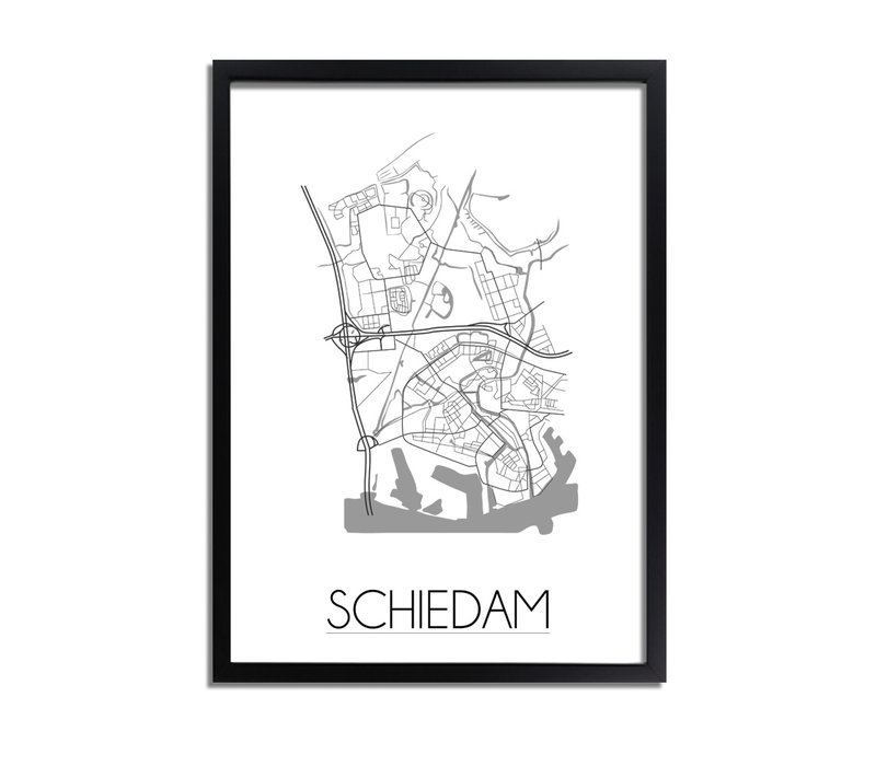 Schiedam Stadtplan