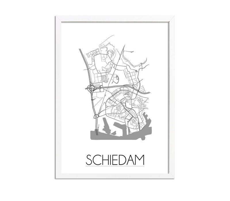 Schiedam Stadtplan