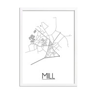 Mill Stadtplan-poster