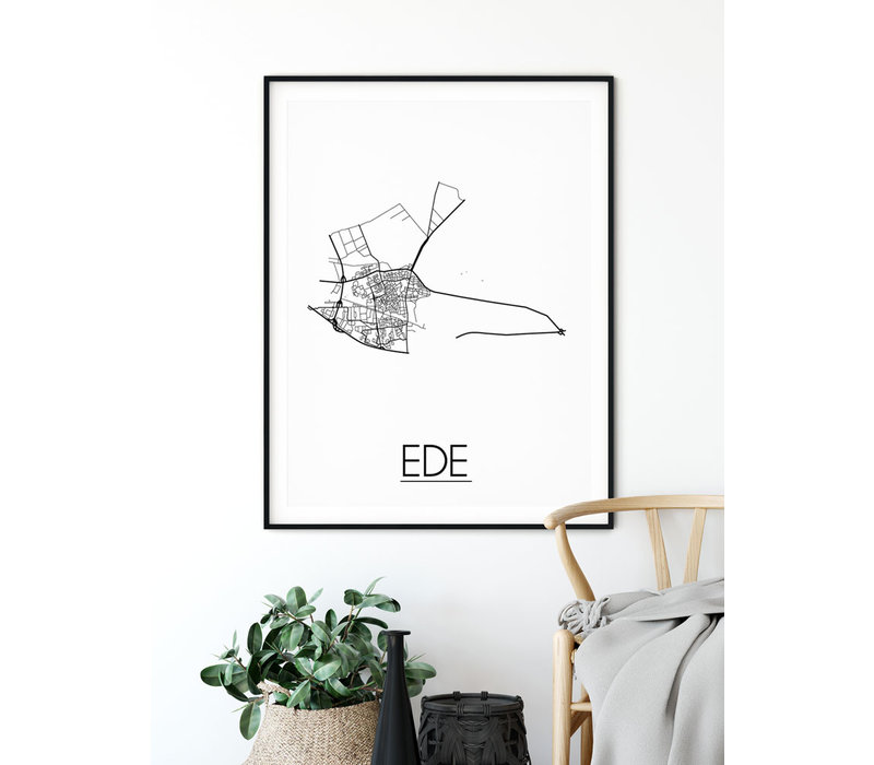 Ede Plattegrond poster