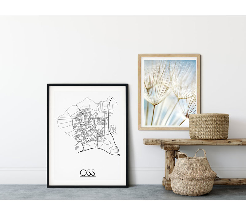 Oss Stadtplan-poster