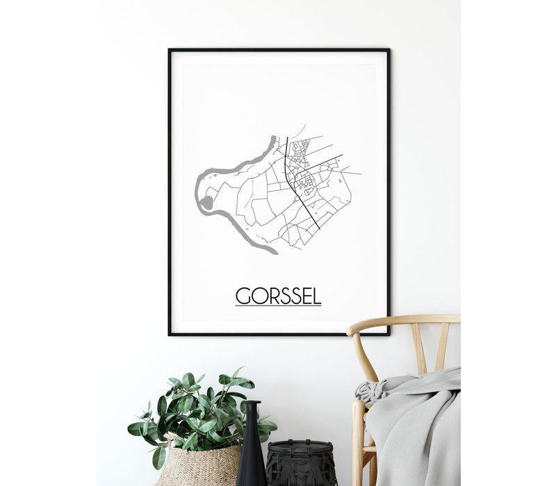 Gorssel Plattegrond poster