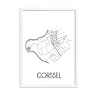 Gorssel Stadtplan-poster