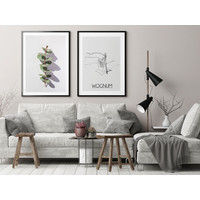 Wognum Stadtplan-poster