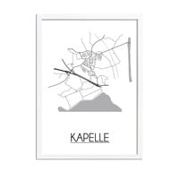 Kapelle Stadtplan-poster