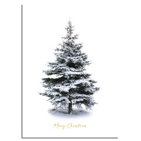 Weihnachtsposter Frohe Weihnachten Weihnachtsbaum - Goldlöckchen