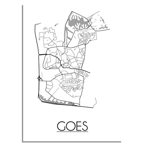 Goes Stadtplan-poster 