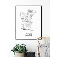 Goes Stadtplan-poster