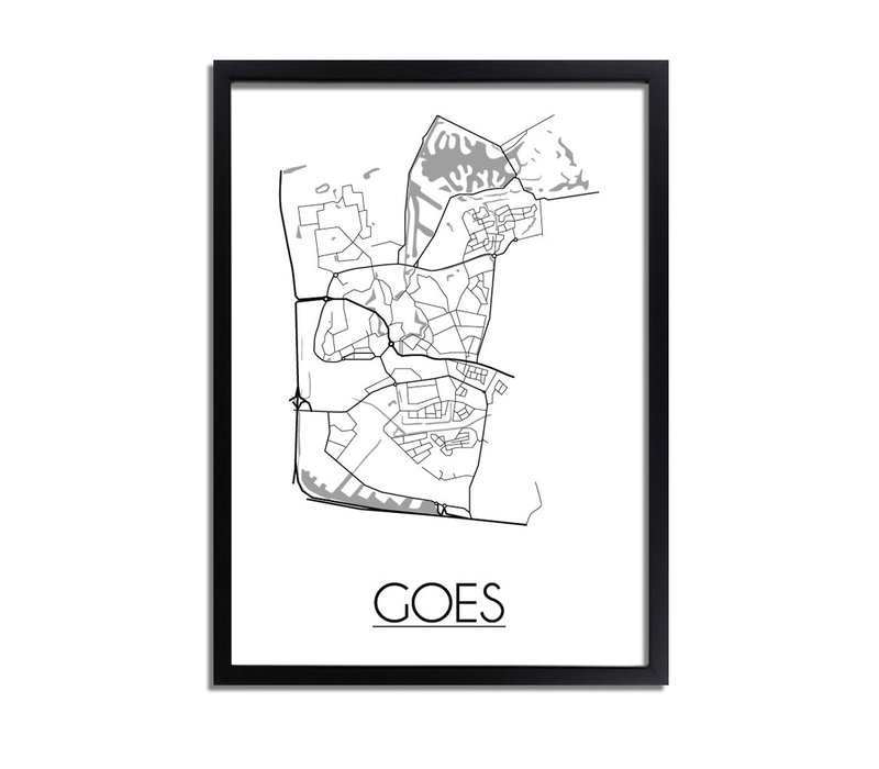 Goes Stadtplan-poster