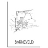 DesignClaud Barneveld Stadtplan-poster