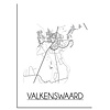 Valkenswaard Stadtplan-poster