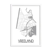 Vreeland Stadtplan-poster