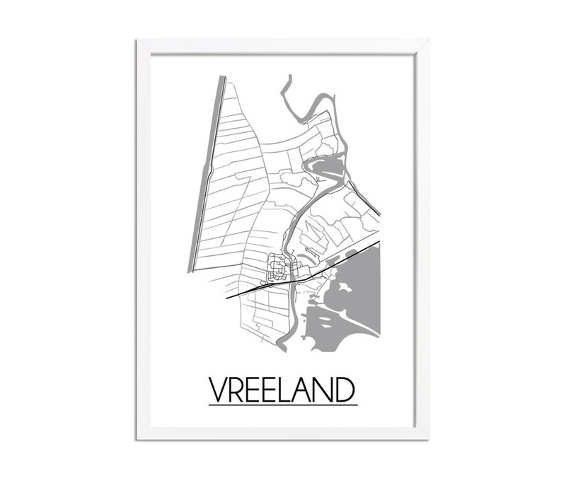 Vreeland Stadtplan-poster