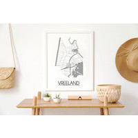 Vreeland Stadtplan-poster