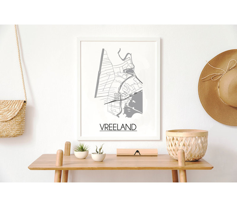 Vreeland Plattegrond poster