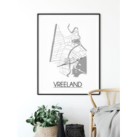 Vreeland Stadtplan-poster