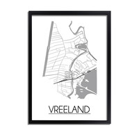Vreeland Stadtplan-poster