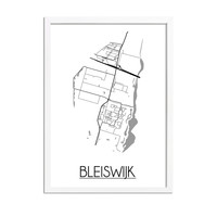 Bleijswijk Stadtplan-poster