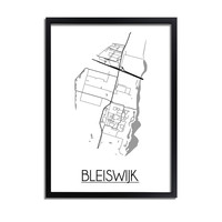 Bleijswijk Stadtplan-poster
