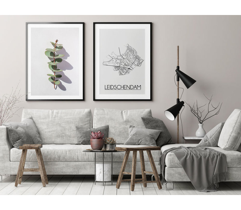 Leidschendam Stadtplan-poster